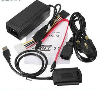 USB20àIDESATA Câble adaptateur à trois fonctions USB Pour IDE SATA