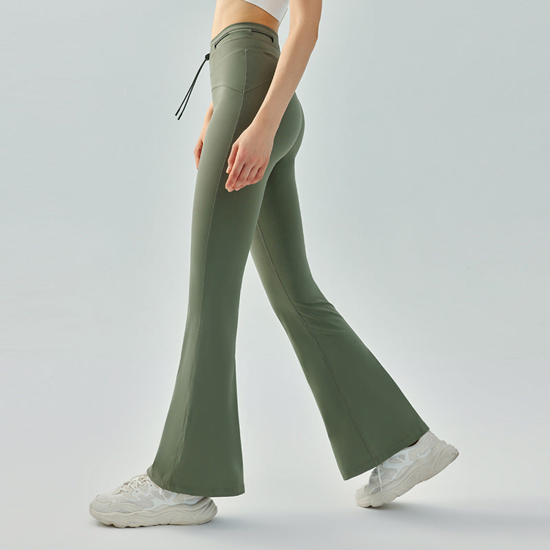 Collage abdominale et lifting de la hanche Exercice Micro Tir Quick Drying Fitness Pantalons