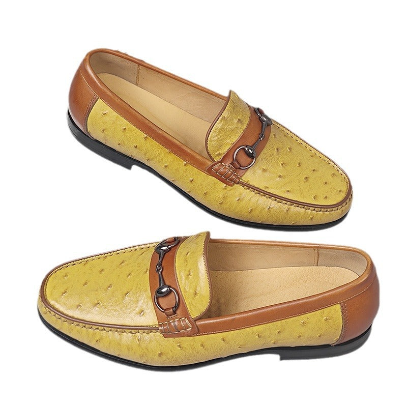 Chaussures en cuir pour hommes de style britannique
