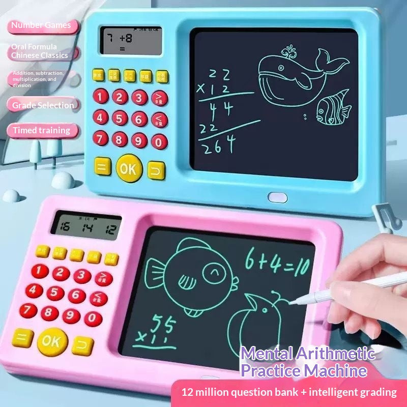 Calculatrice de bouche Math Addition Soustraction Division Multiplication Oral Arithmétique Trainin