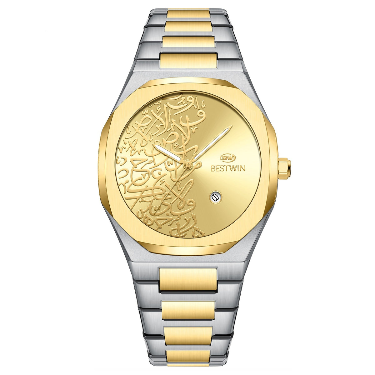 Montre homme Quartz avec un motif en marbre