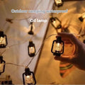 Camping Ambiance Lumière LED Retro Kerosene Lampe de bouteille