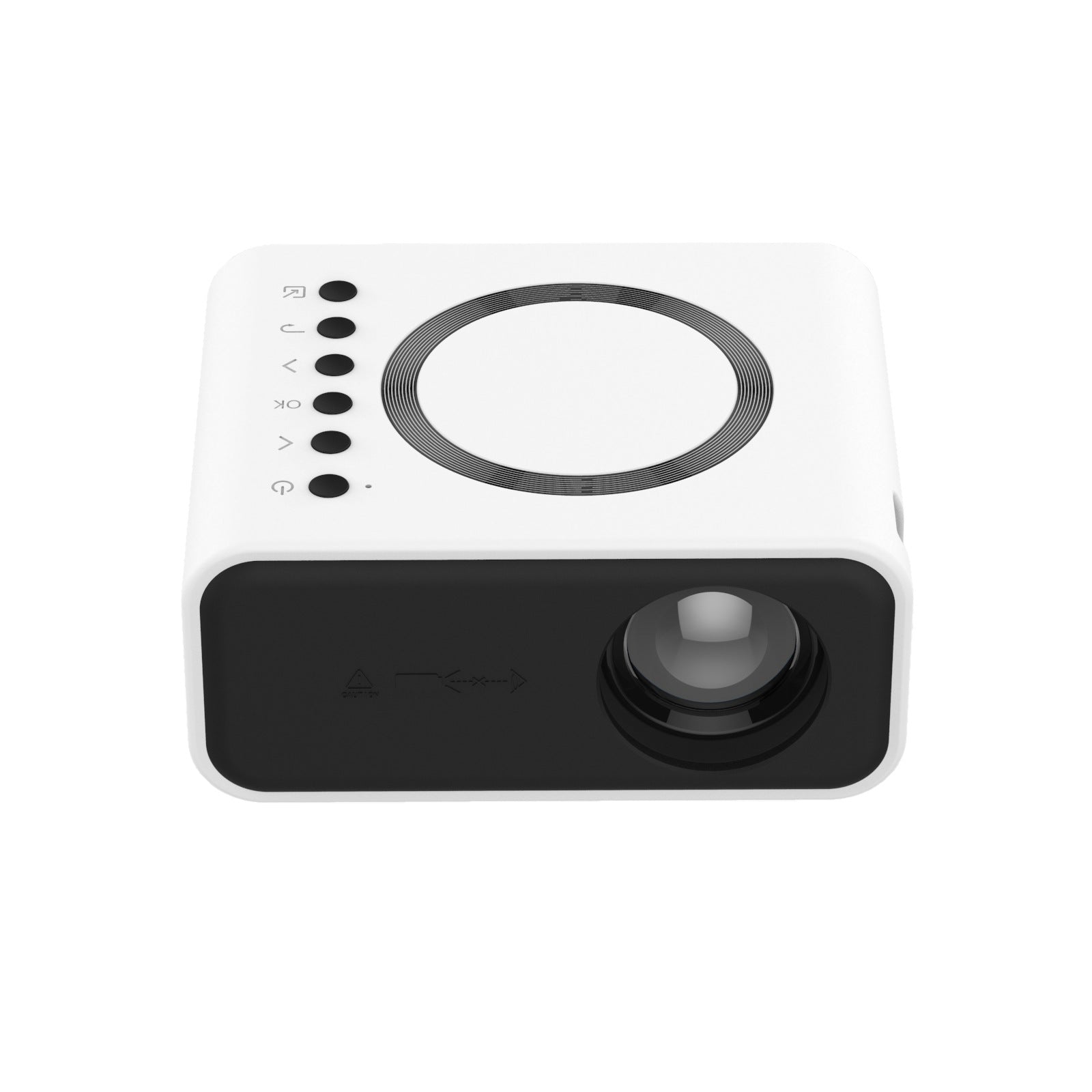 Mini projecteur portable - Résolution autochtone TFT LCD 320x240