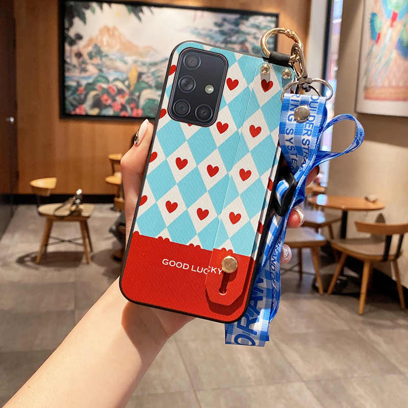 Cartoon Plaid Minimaliste anti-drop téléphone Case