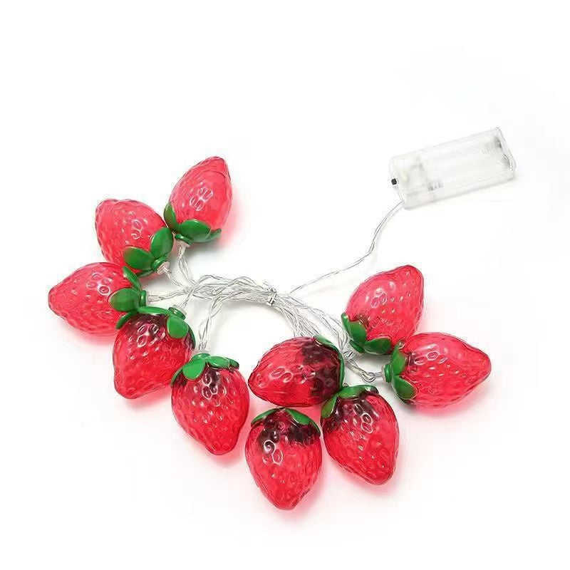 LED coloré Fruit Stall Camping Atmosphère Chaîne d'éclairage