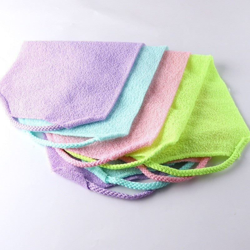 Serviette de bain avec cordon de traction