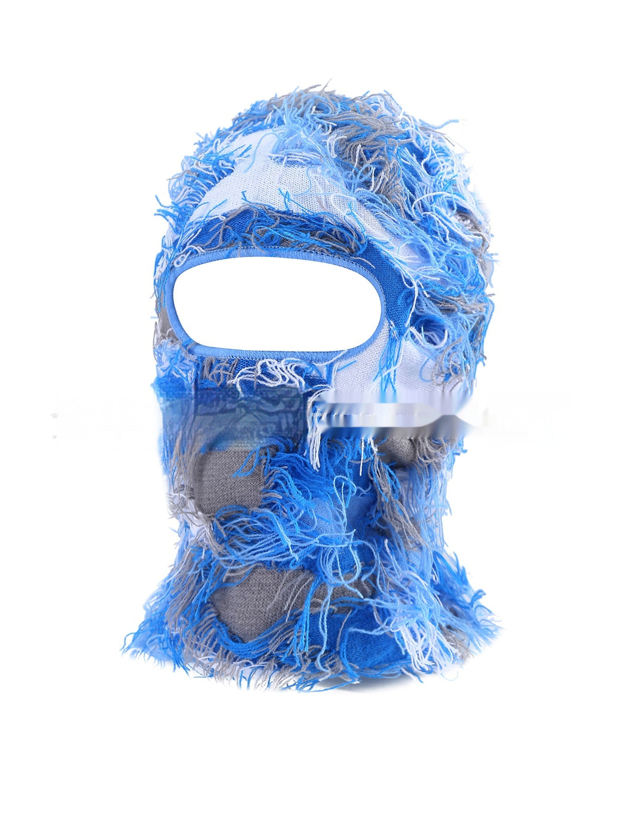 Colorful High Street Hip Hop Street Personnalité Chapeau de tricot Chapeau de masque chaud unisexe