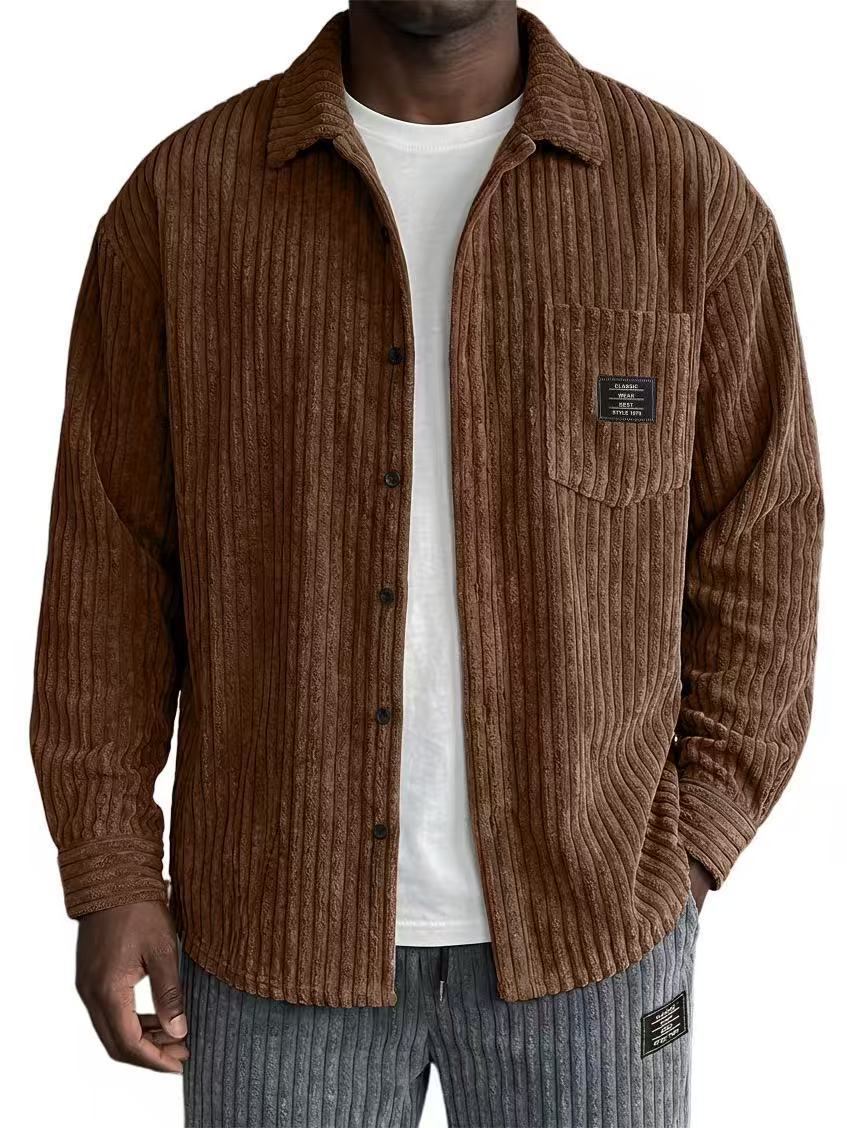 Veste en Corduroy avec poches