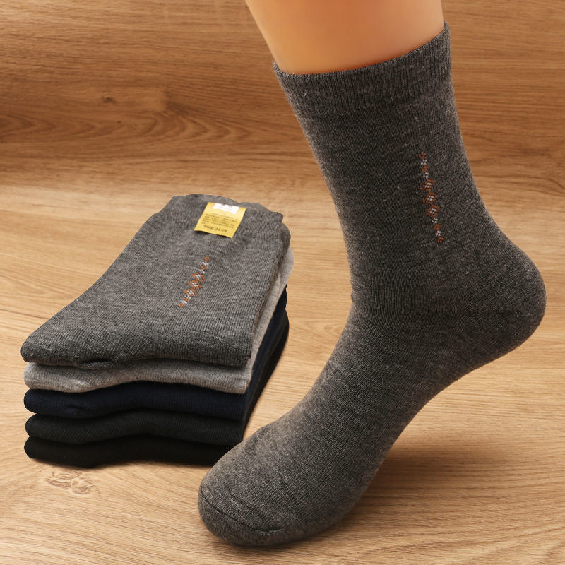 Chaussettes mi-calf pour homme pour l'automne Et l'hiver