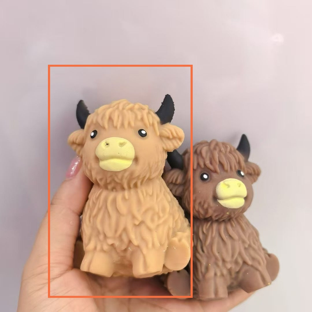 Creative anti-stress toy for cows and calves