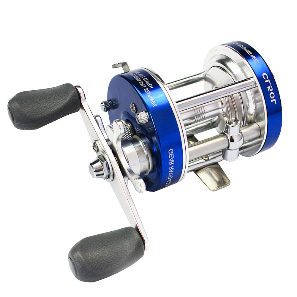 Double frein en métal tambour Leiqiang roue bateau pêche Reel Weihai Reel Équipement de pêche