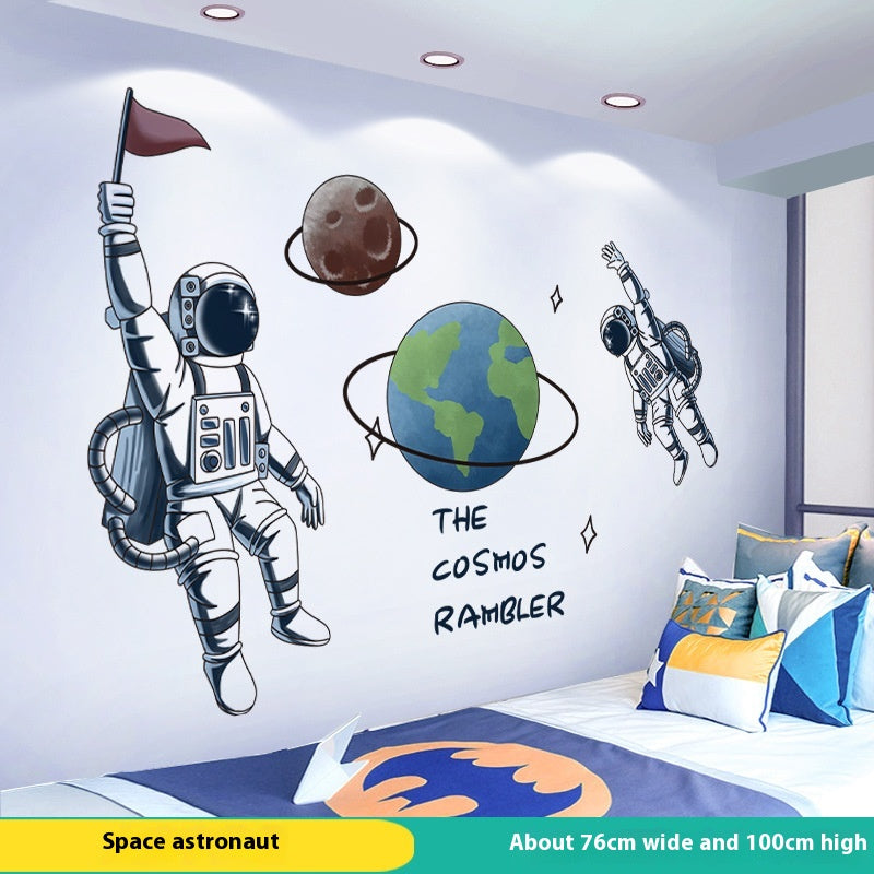 Stickers Décorations Murales Astronautes Spaceman
