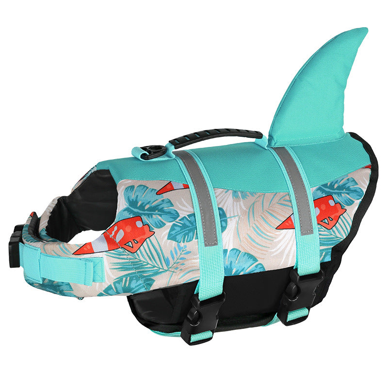 Shark Pet Life Vest Dog Baignade Vêtements