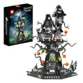 Ghost House Building Block Assemblage Modèle Jouet