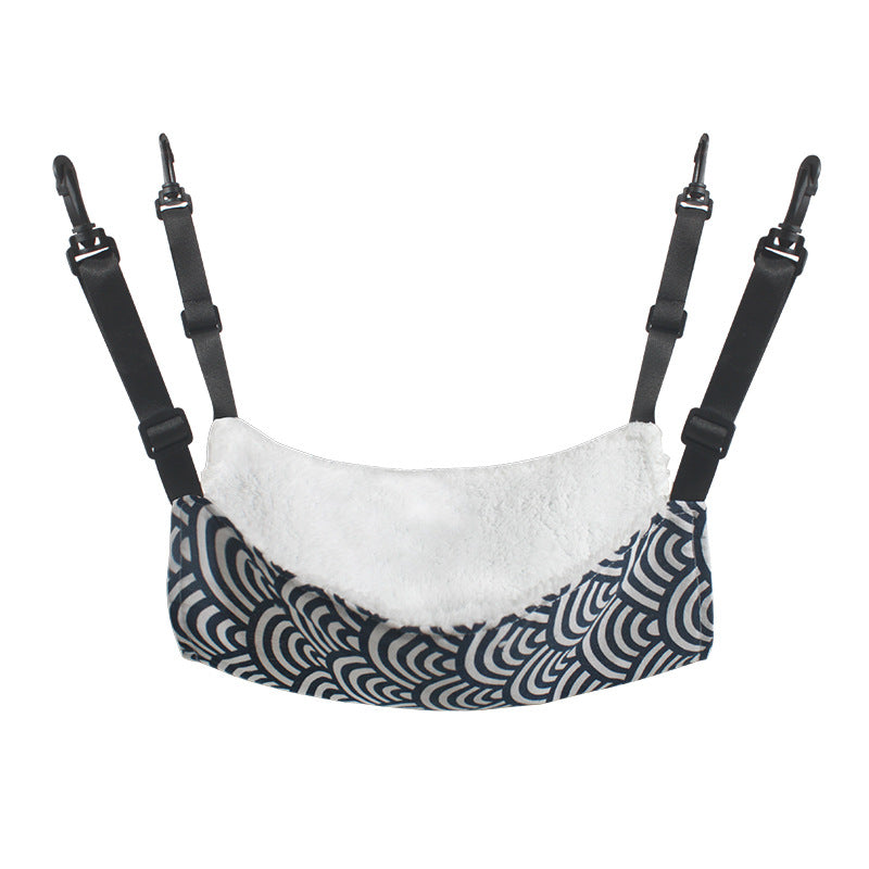 Lamb Fleece Cat Suspension Lits Animaux de compagnie Cage Hammock Bed Pour Kitten Suspension Intérieur Durable