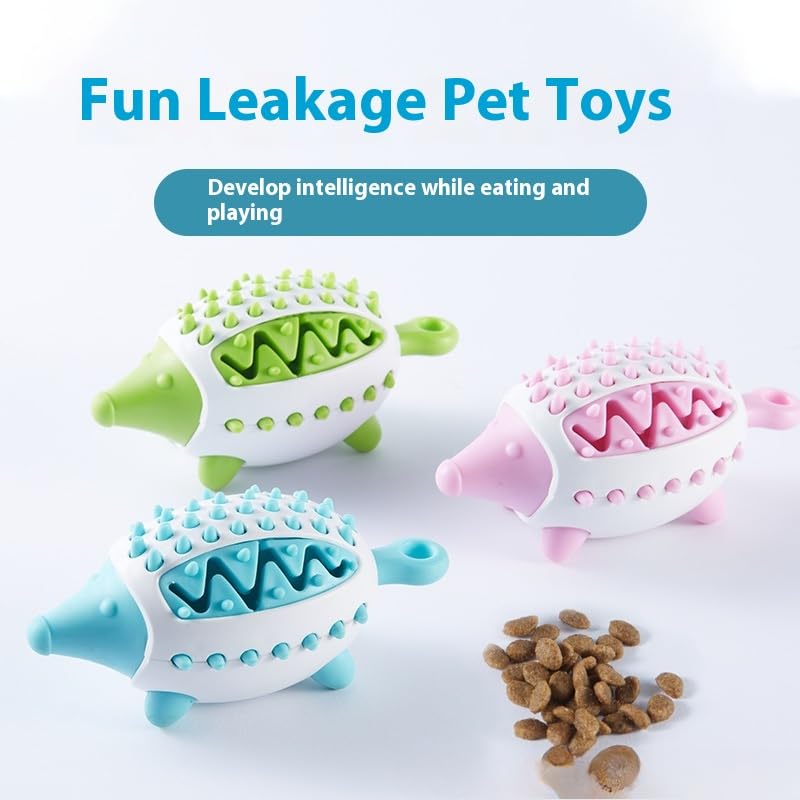 Dog Treat Interactive Chew Toy for Puppies Food-leaking Design Teeth Grinding Cleaning Eng