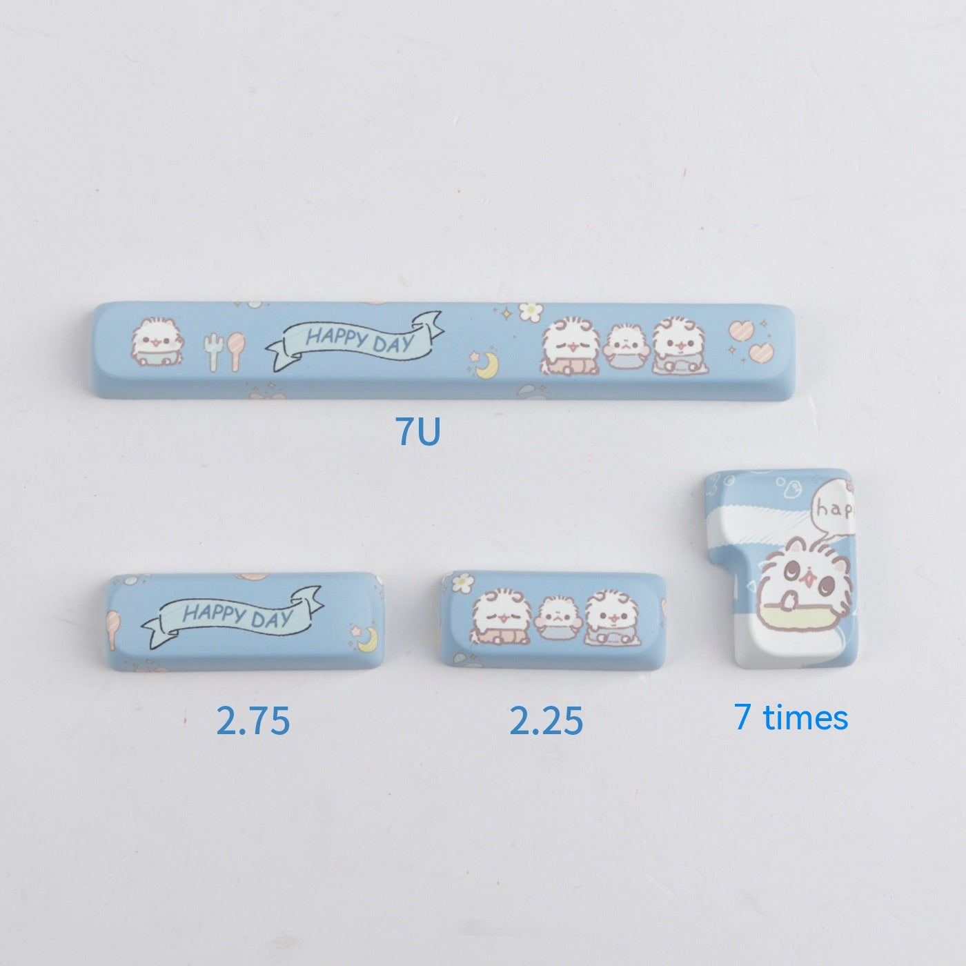 Convient à la sublimation des blocs de Meow Cute Meow de hauteur MOA pour petits chats