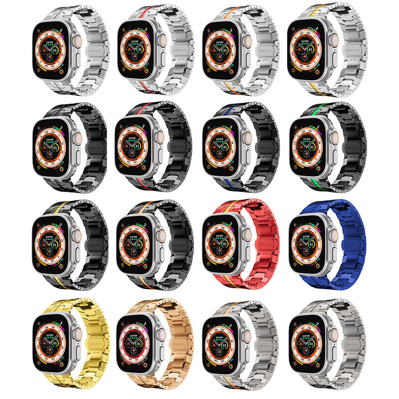 Bracelet en métal pour homme en acier inoxydable