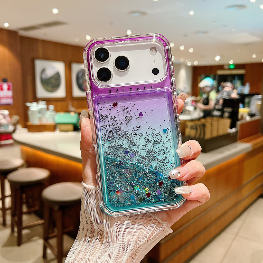 Coque de téléphone Dream Gradient Trois-en-un résistant à la goutte