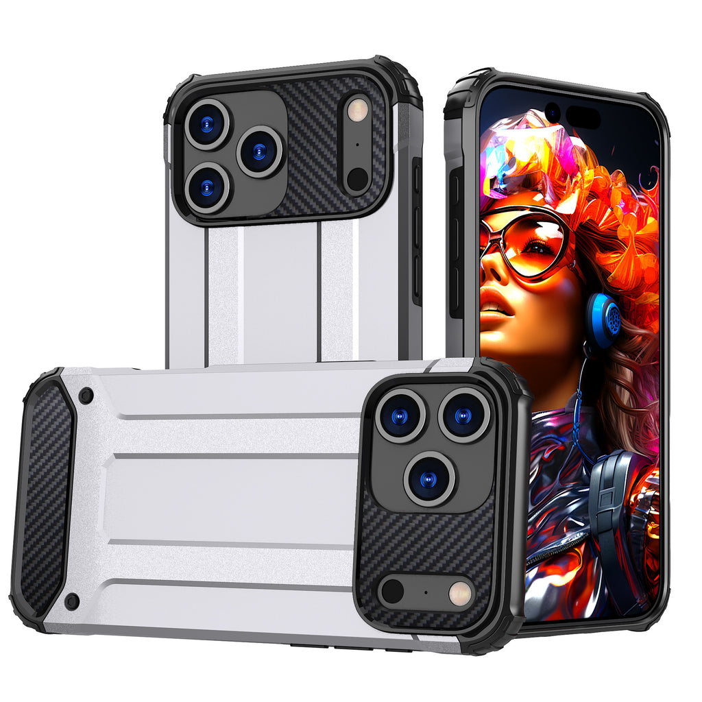 Étui de téléphone Extraordinaire en acier Armor résistant à la goutte Couverture de protection résistant à la goutte