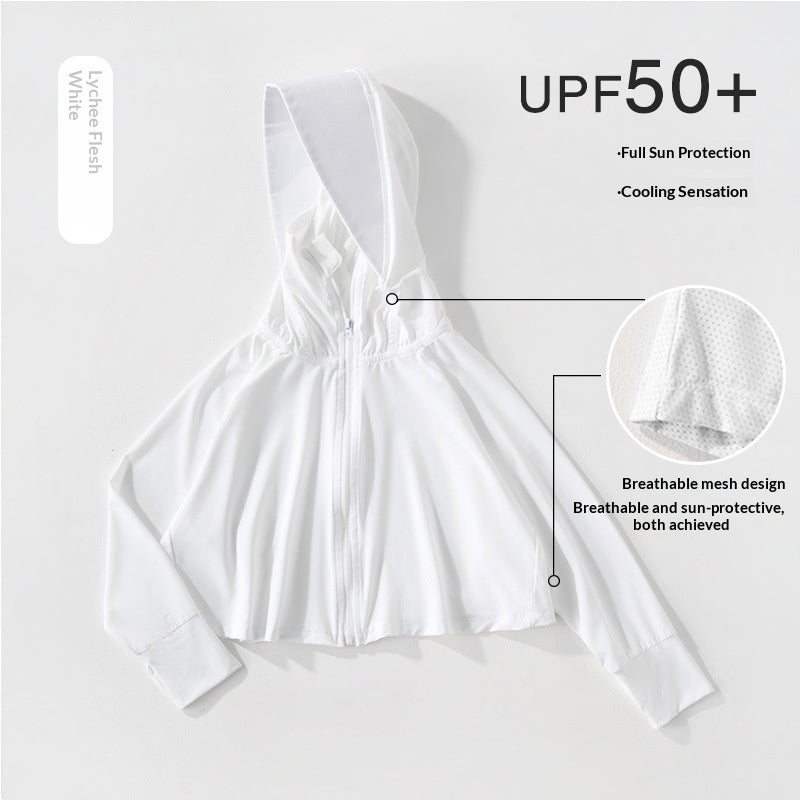 Ice-silk Respirant Enfants Vêtements protecteurs du soleil