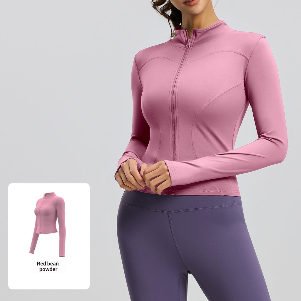 Veste de yoga ajustée de façon serrée Figurine-flatter Outdoorwear