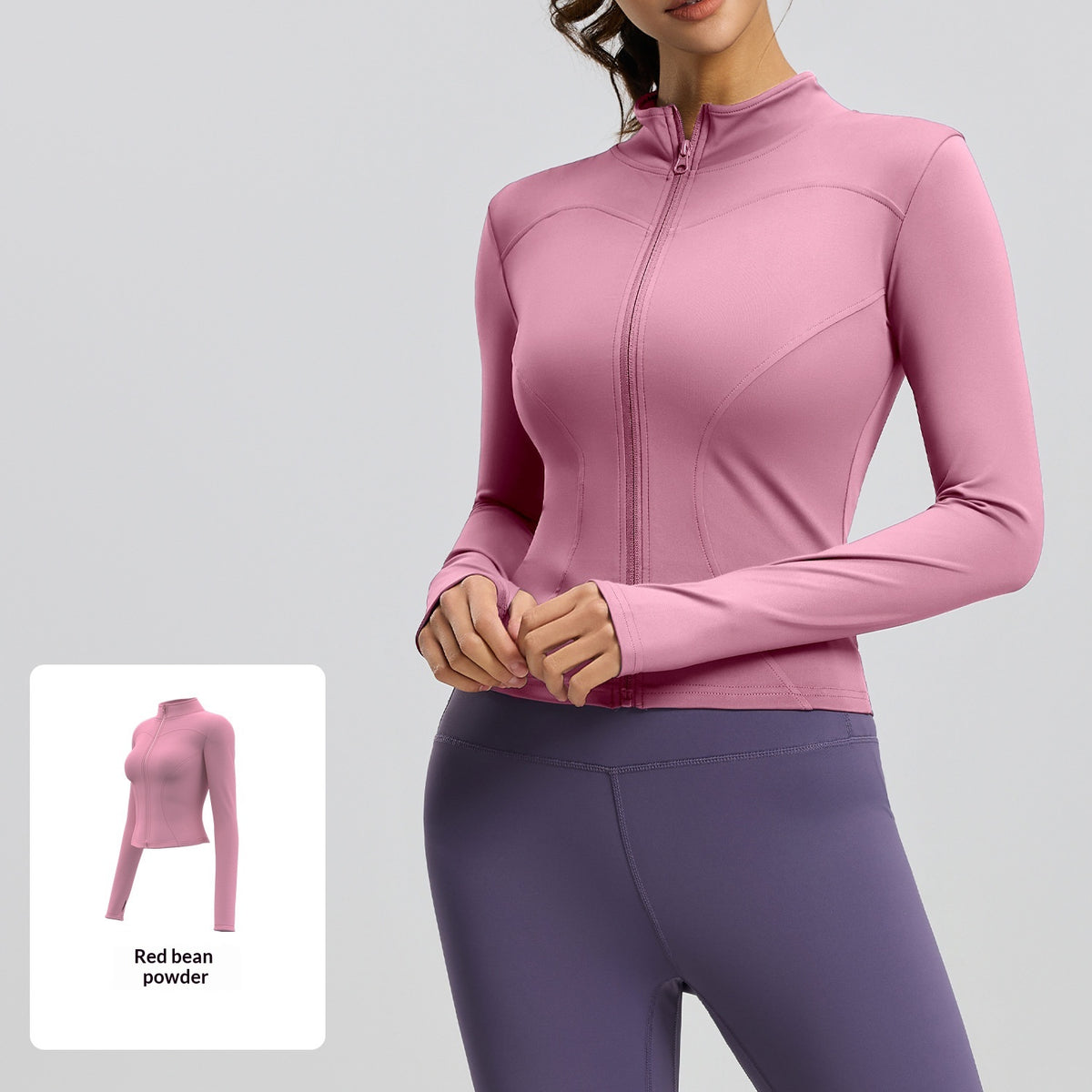 Veste de yoga ajustée de façon serrée Figurine-flatter Outdoorwear