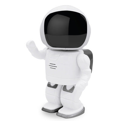 Caméra robot astronaute IP Wifi sans fil P2P Surveillance de sécurité Night Vision IR Accueil Sec