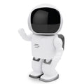 Caméra robot astronaute IP Wifi sans fil P2P Surveillance de sécurité Night Vision IR Accueil Sec