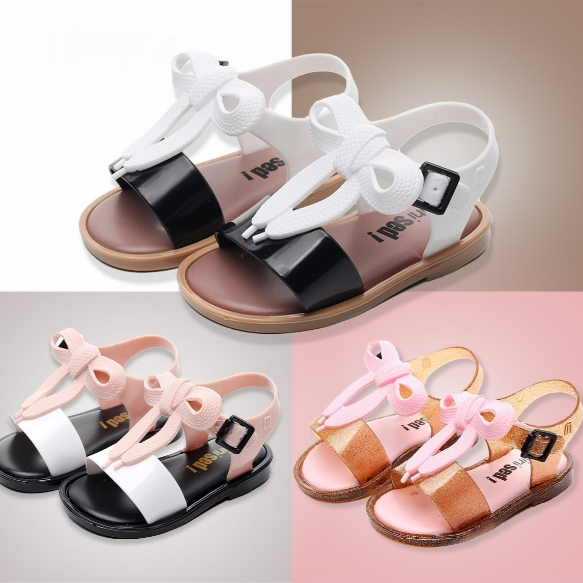 Chaussures Jelly Enfants Blanche Neige Princesse d'été