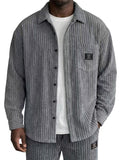 Veste en Corduroy avec poches