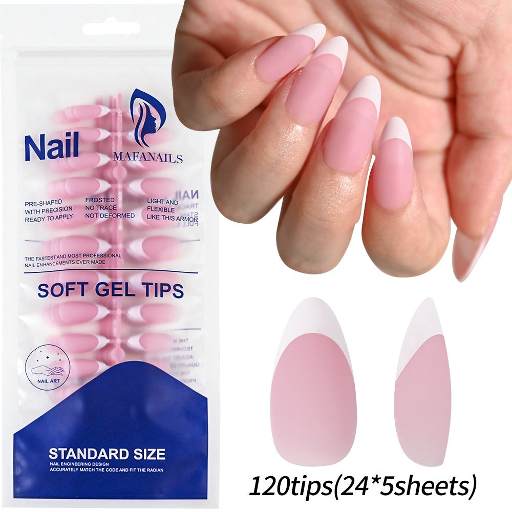 Sac de 120 pièces de conseils amovibles pour les ongles
