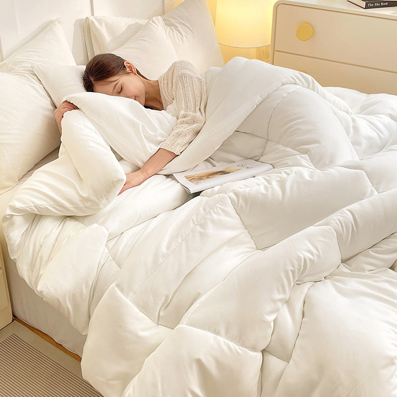 Thick, soft, warm quilt for spring, autumn, and winter