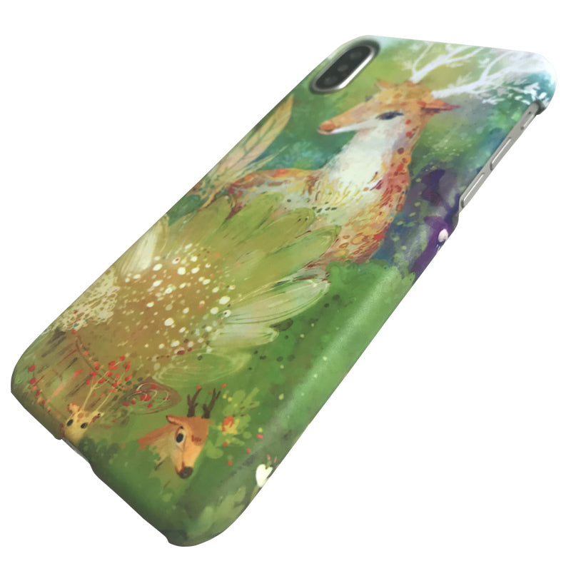 Couverture de protection du boîtier de téléphone mobile créatif Sika Deer
