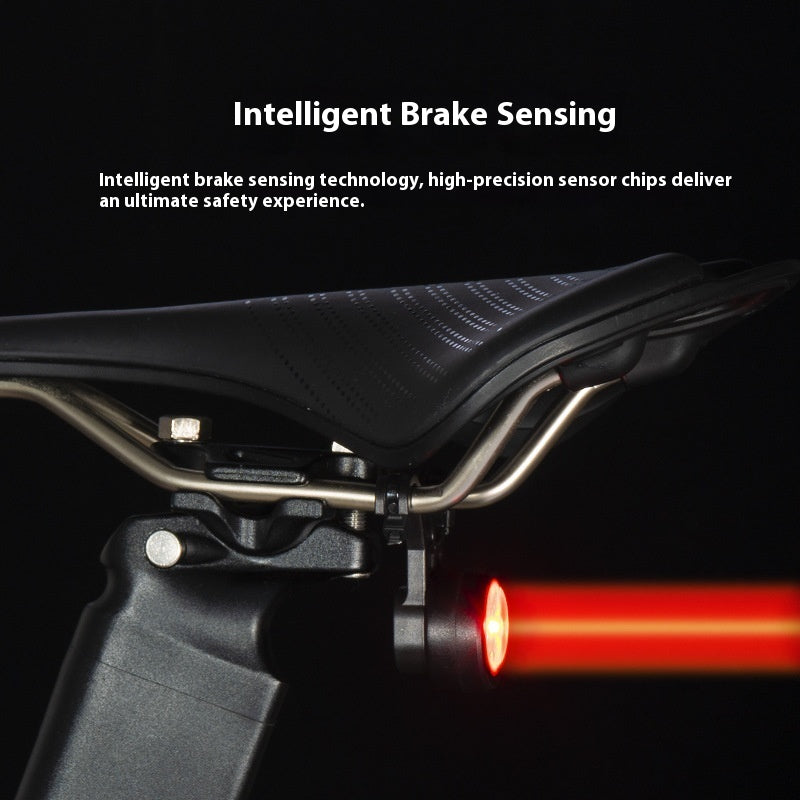 Bicycle Light Double Bracket Intelligent Brake Taillight