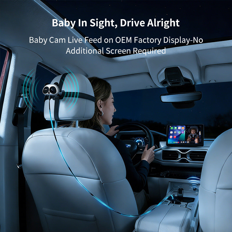 Caméra sans fil CarPlay Baby Monitor