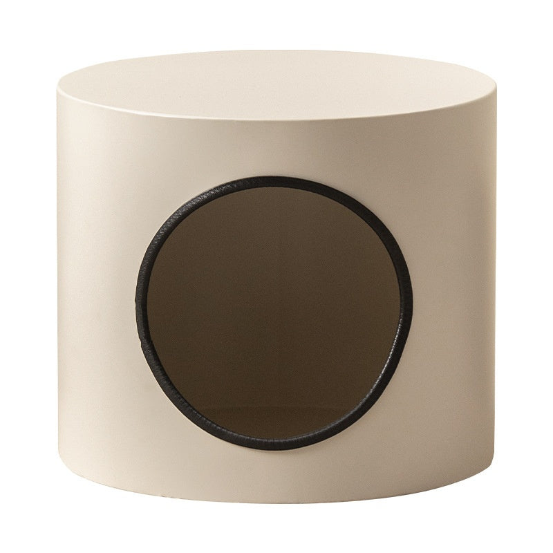 Tabouret semi-fermé pour lit de chat multifonctionnel