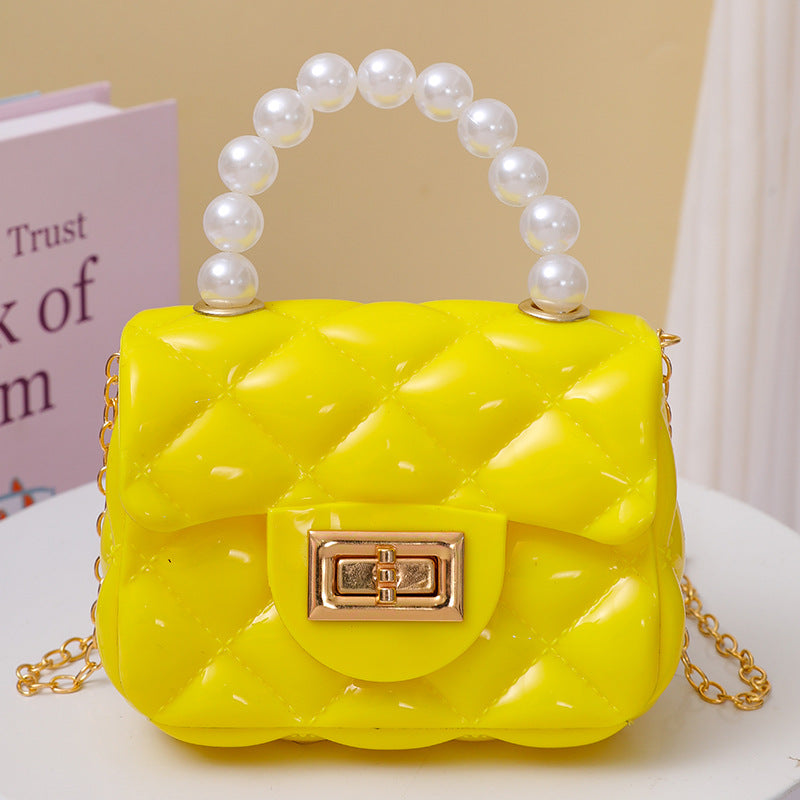 Sac candy à main Solid Color Strap à épaule unique