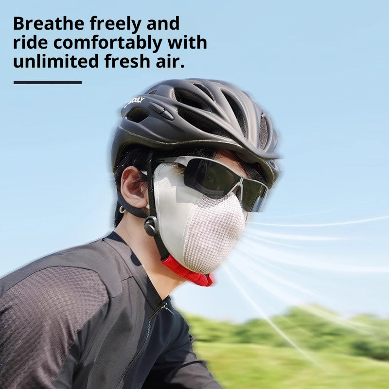 Cyclisme Masque de protection solaire unisexe de sport de plein air avec protection UV