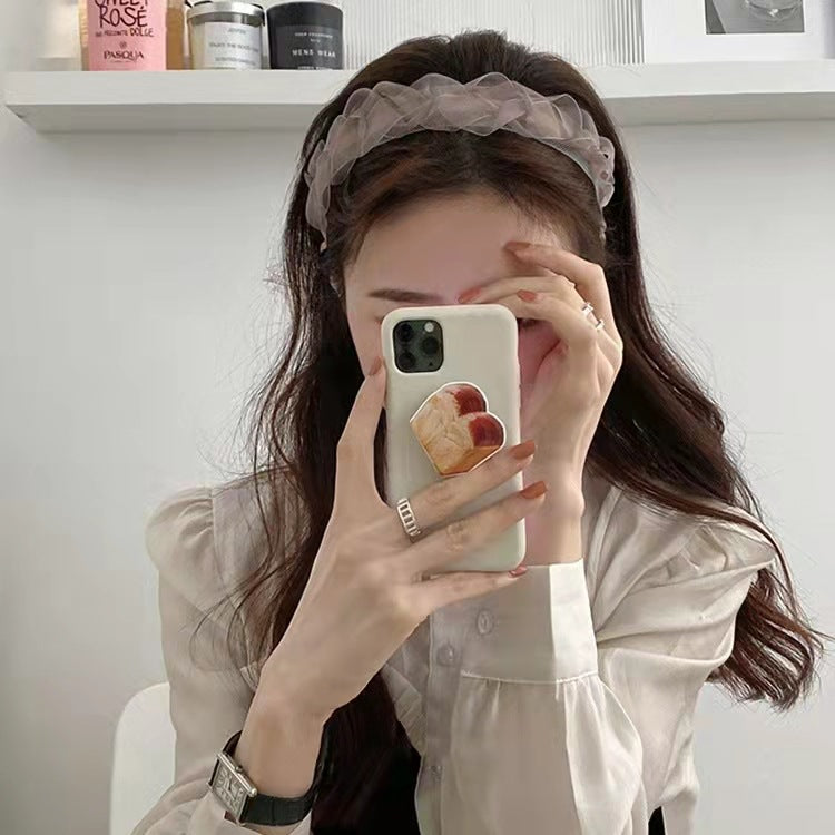 Super Fairy Mesh Headband Female Face Wash Highend Headwear Hairpin Hair Accessoires