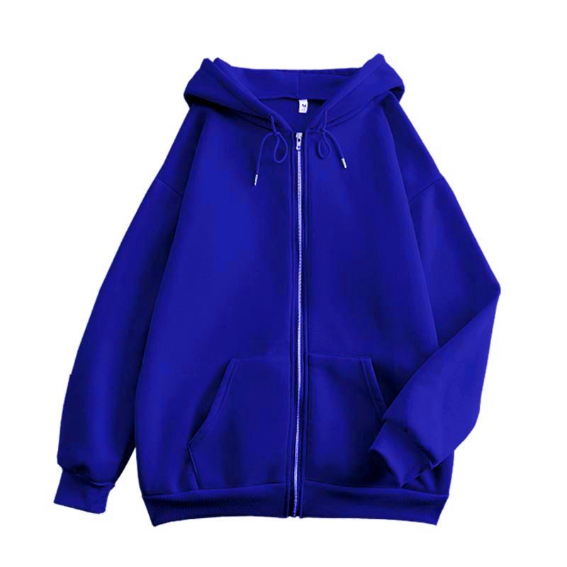 Veste à manches longues polyvalente à capuche zippée