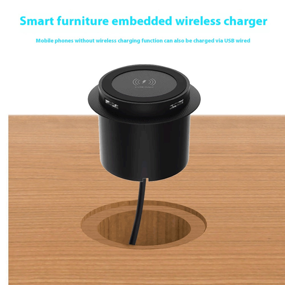 Chargeur USB sans fil 3-en-1 multifonctions