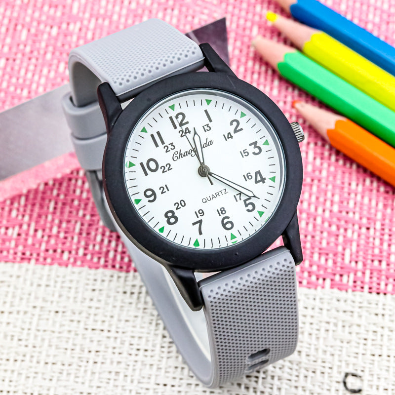 Aiguille lumineuse étanche Montre électronique numérique transparente