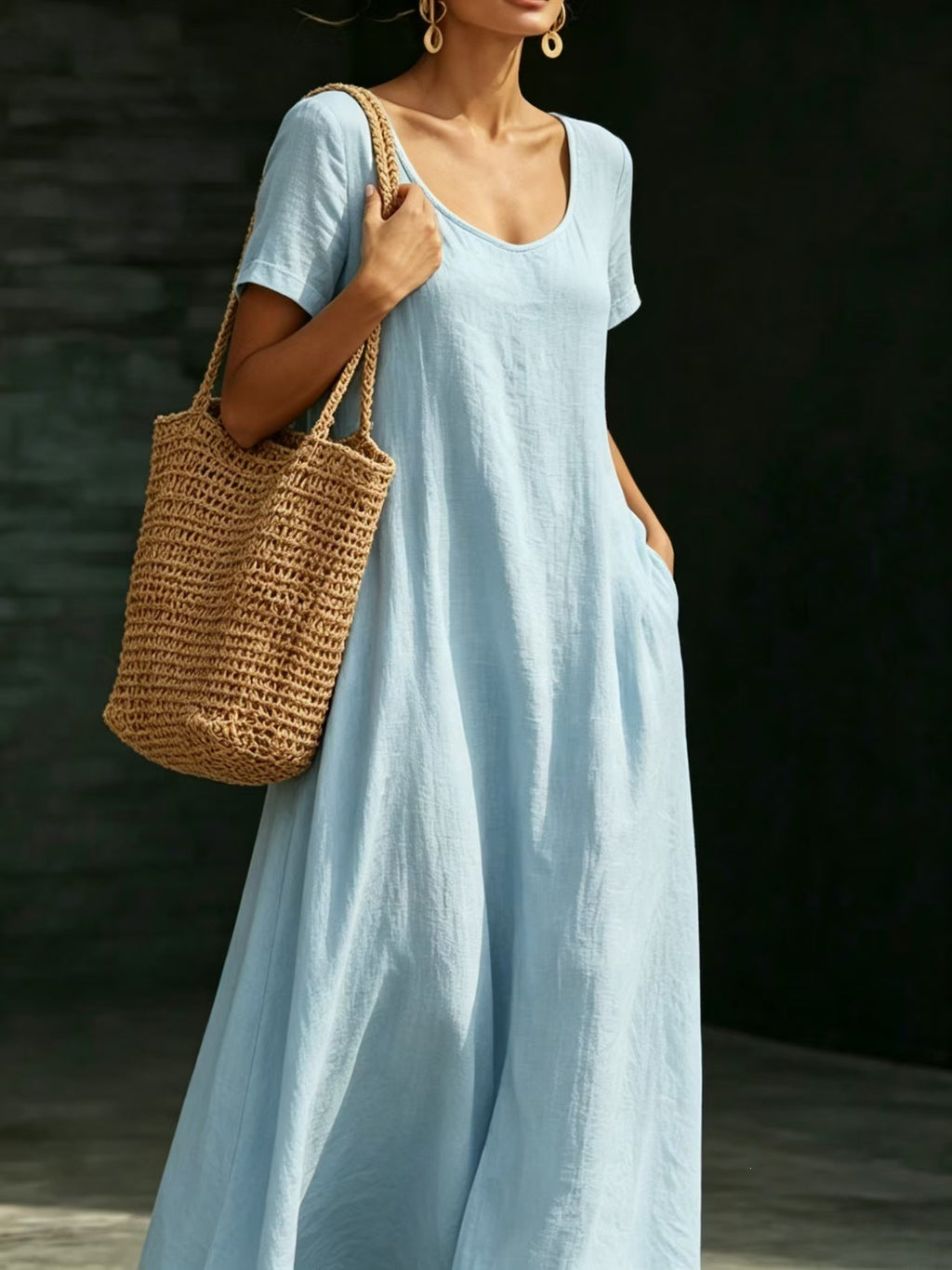 Robe d'arrivée d'été