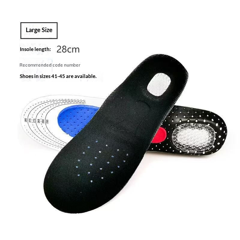Coussin d'air en latex avec semelles gonflables à support d'arc