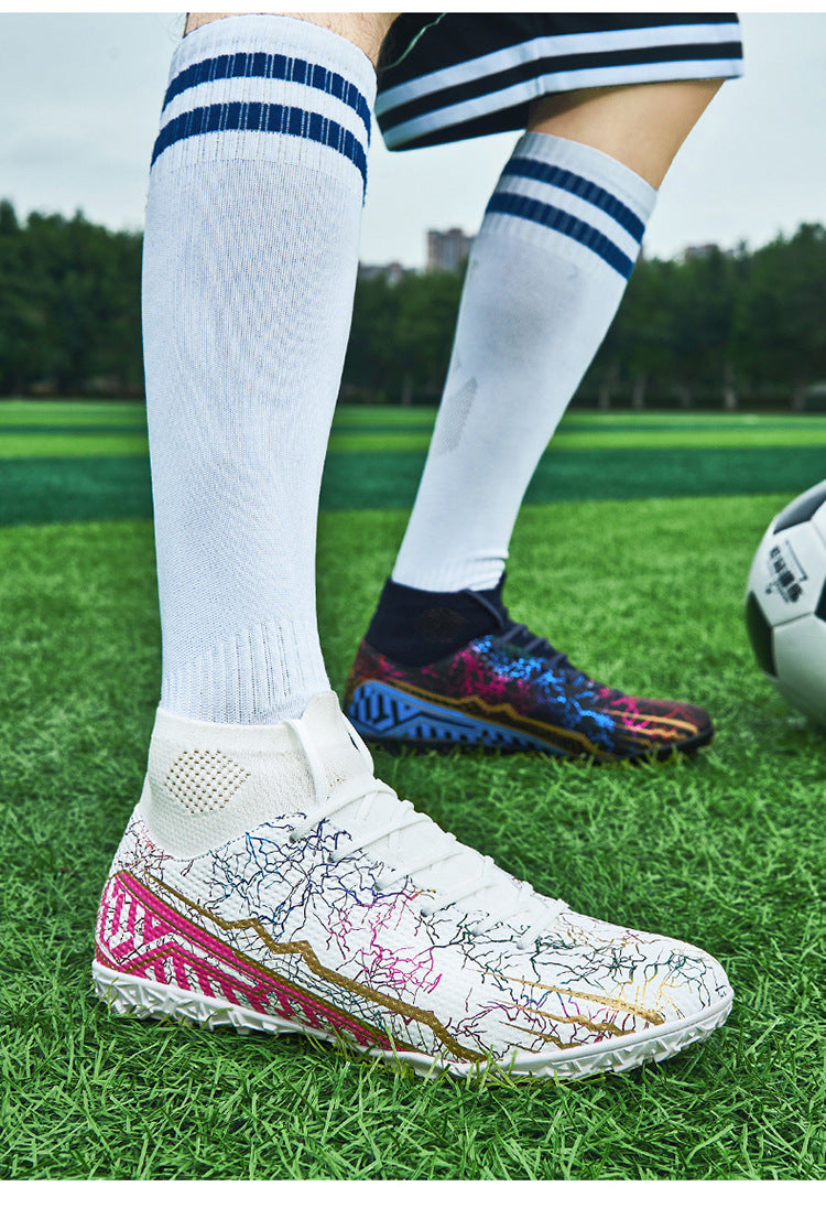 Chaussures de soccer haut de gamme pour jeunes spike Turf
