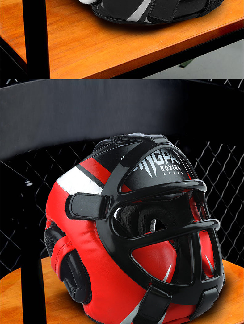 Enfants Sanda Muay Thai Thai Thickening Training Headgear
