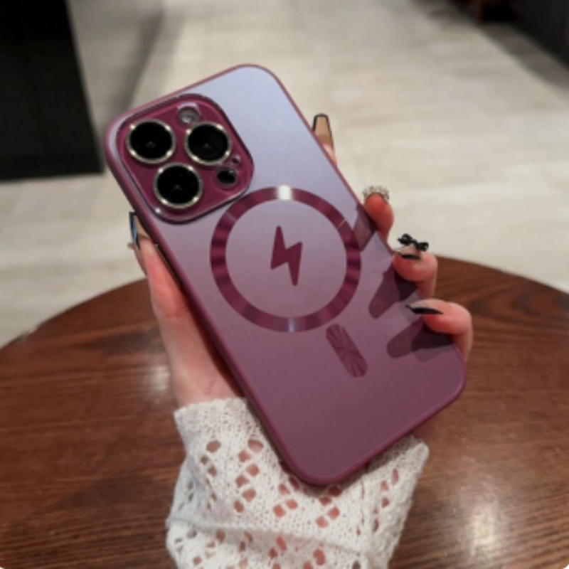 Cas de téléphone magnétique Matte AG