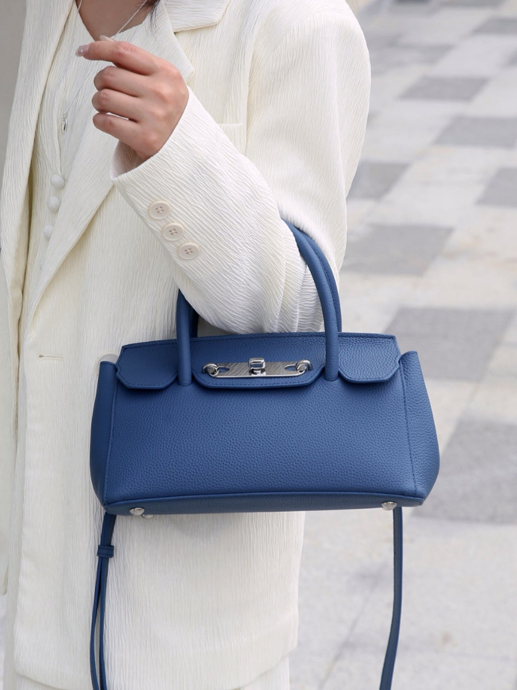 Sac en cuir Baidi pour femme Sac Platinum