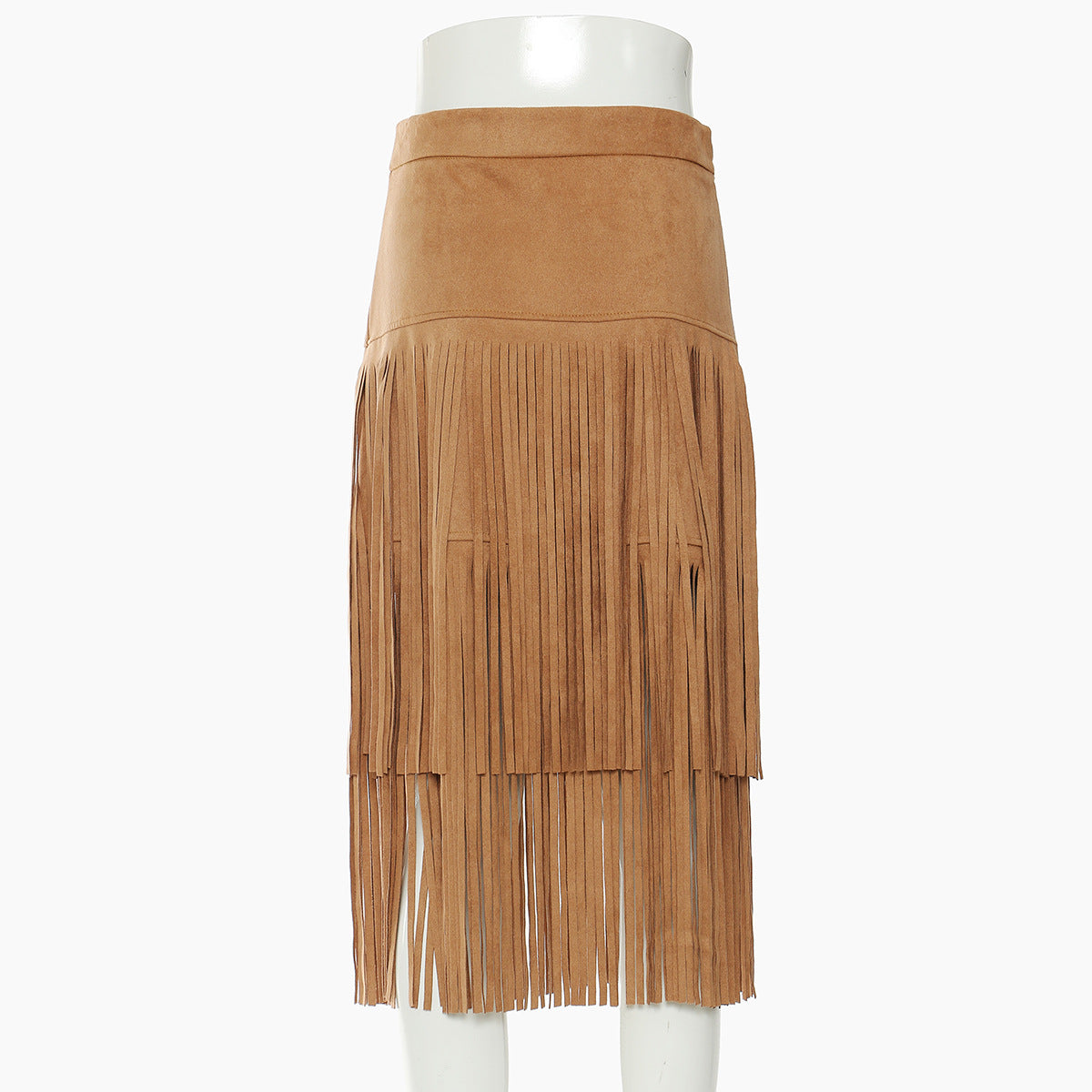Tasseled Midi Skirt de style européen et américain